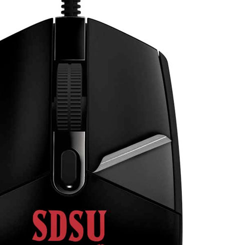 San Diego State University Aztecs San Diego State G203 Prodigy RGB Wired Gaming Mouse Skin